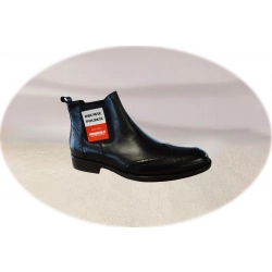 Moskała skórzane czarne sztyblety tęg G nr.41