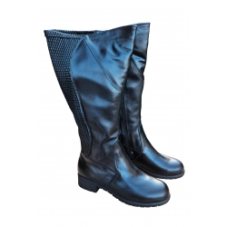 Kozaki Filipczyk skórzane czarne tęg.H obw.48-50 nr43