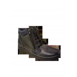 Skórzane sportowe popielate obcas 3,5 cm nr 37