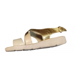 Wyprzedaż SZEROKIE SANDAŁY  KOTURN  3 CM  tęg. H 40