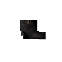 Skórzane botki czarne Natalii obcas 7 cm nr 37