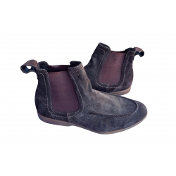 skórzane męskie Sztyblety Moskała brązowe tęg G nr.43