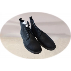Moskała skórzane czarne buty trekking tęg G nr.45