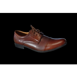 Skórzane półbuty brązowe tęg G nr.40