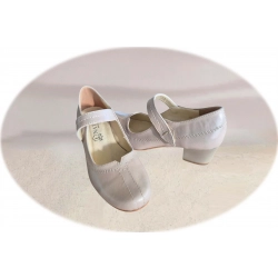 Sandały damskie ze skóry cappuccino ob.4cm nr.36