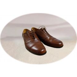 Eleganckie skórzane półbuty brąz tęg G nr.39