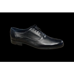 Eleganckie skórzane półbuty czarne tęg G nr.43