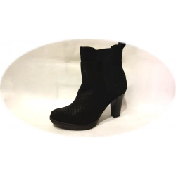 Botki damskie czarne  obcas 9cm nr.37
