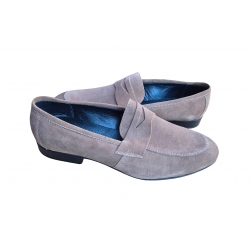 Skórzane półbuty Moskała beżowe tęg G nr.45