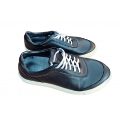 skórzane buty sportowe Moskała czarne tęg G nr.42