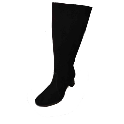 KOZAKI ZAMSZOWE szeroka cholewka az 47  obcas 6 CM  39