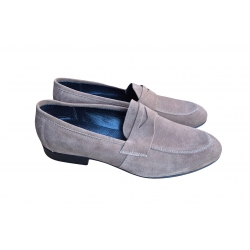 Skórzane półbuty Moskała beżowe tęg G nr.45