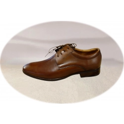 Moskała skórzane półbuty brąz tęg G nr.37