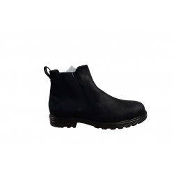 Moskała skórzane czarne sztyblety tęg G nr.43