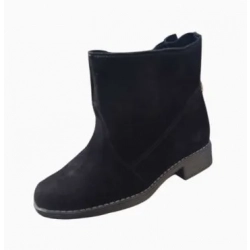 Skórzane  botki na bardzo szeroką stopę i łydkę teg H  NR 38