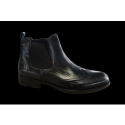 Moskała skórzane czarne sztyblety tęg G nr.41