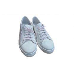 skórzane półbuty sportowe Białe tęg G nr.42