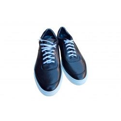 skórzane buty sportowe Moskała czarne tęg G nr.42