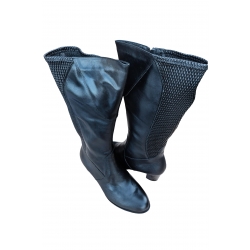 Kozaki Filipczyk skórzane czarne tęg.H obw.44-46 nr37