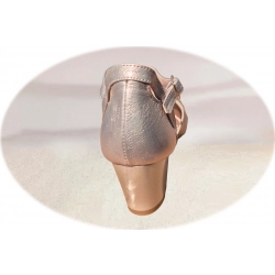 Filipczyk Szersze sandały złote skóra ob.5cm nr.37