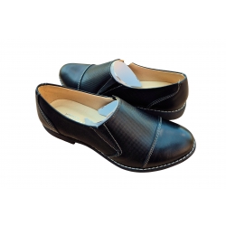 Damskie półbuty wsuwane czarne tęg.G obc.2 nr.40