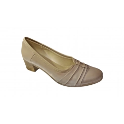 Czółenko damskie popiel obcas 4,8cm nr.39