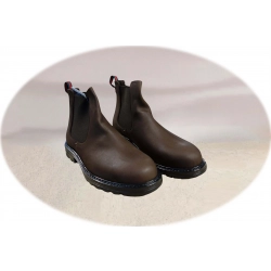 Moskała skórzane brązowe sztyblety tęg G nr.42