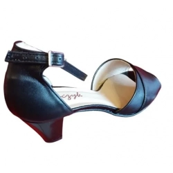 WYPRZEDAZ Bardzo SZEROKIE SANDAŁY  tęgośc H CZARNE 41