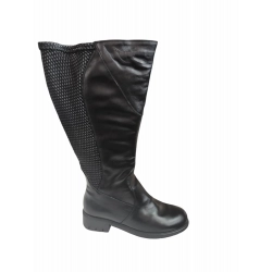 KOZAKI skóra szeroka cholewka  gumyaz 56 cm nr 42