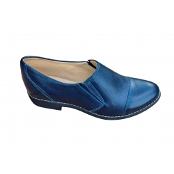 Damskie półbuty wsuwane granatowe tęg.G obc.3 nr.37