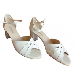 SKÓRZANE sandały beżowe TĘGOŚĆ H HALUKSY 41