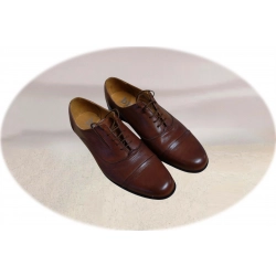Eleganckie skórzane półbuty brąz tęg G nr.39