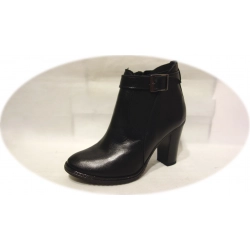 Botki damskie czarne obcas 8cm nr.38