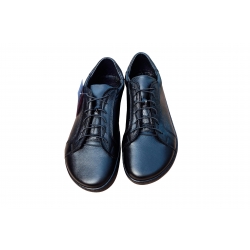 Wygodne skórzane półbuty Moskała czarne tęg G nr.38