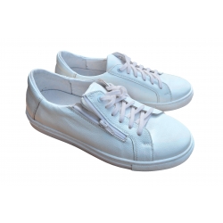 skórzane półbuty sportowe Białe tęg G nr.42