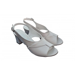 Sandały damskie ze skóry Ekri nr.37 obc.6