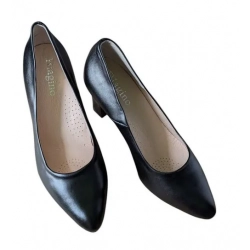 SKÓRZANE czółenko czarne haluks tęg G1/2 NR 36,5