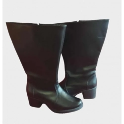 SKÓRZANE Kozaki OBCAS 6  szeroka cholewka obwód aż 47 cm 38