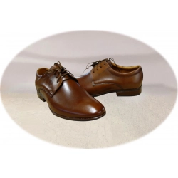 Moskała skórzane półbuty brąz tęg G nr.37
