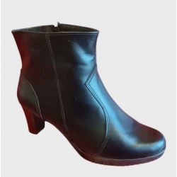SKÓRZANE BOTKI szerokie tęgośc H OBCAS 6,5 CM 40
