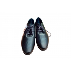 Eleganckie skórzane półbuty Moskała czarne tęg G nr.43