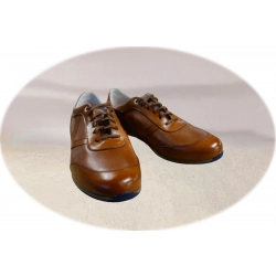 Sportowe skórzane półbuty brąz tęg G nr.40