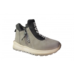 Trekkingi damskie w kolorze popielu obc.3cm nr.37