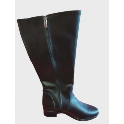 SKÓRZANE Kozaki OBCAS 3,5  szeroka cholewka obwód aż 42 cm 36