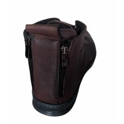 Trzewiki męskie skórzane brązowe rozmiar 42