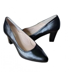 SKÓRZANE czółenko czarne haluks tęg G1/2 NR 36,5