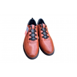 skórzane buty Traperowe Moskała Brązowe tęg G nr.42