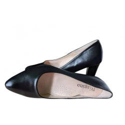 SKÓRZANE czółenko czarne haluks tęg G1/2 NR 36,5