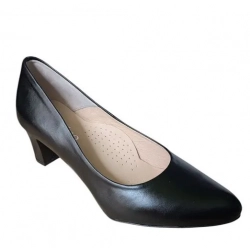 SKÓRZANE czółenko czarne na szerszą stopę tęg G1/2 NR 43,5