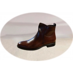 Moskała skórzane brązowe sztyblety tęg G nr.42